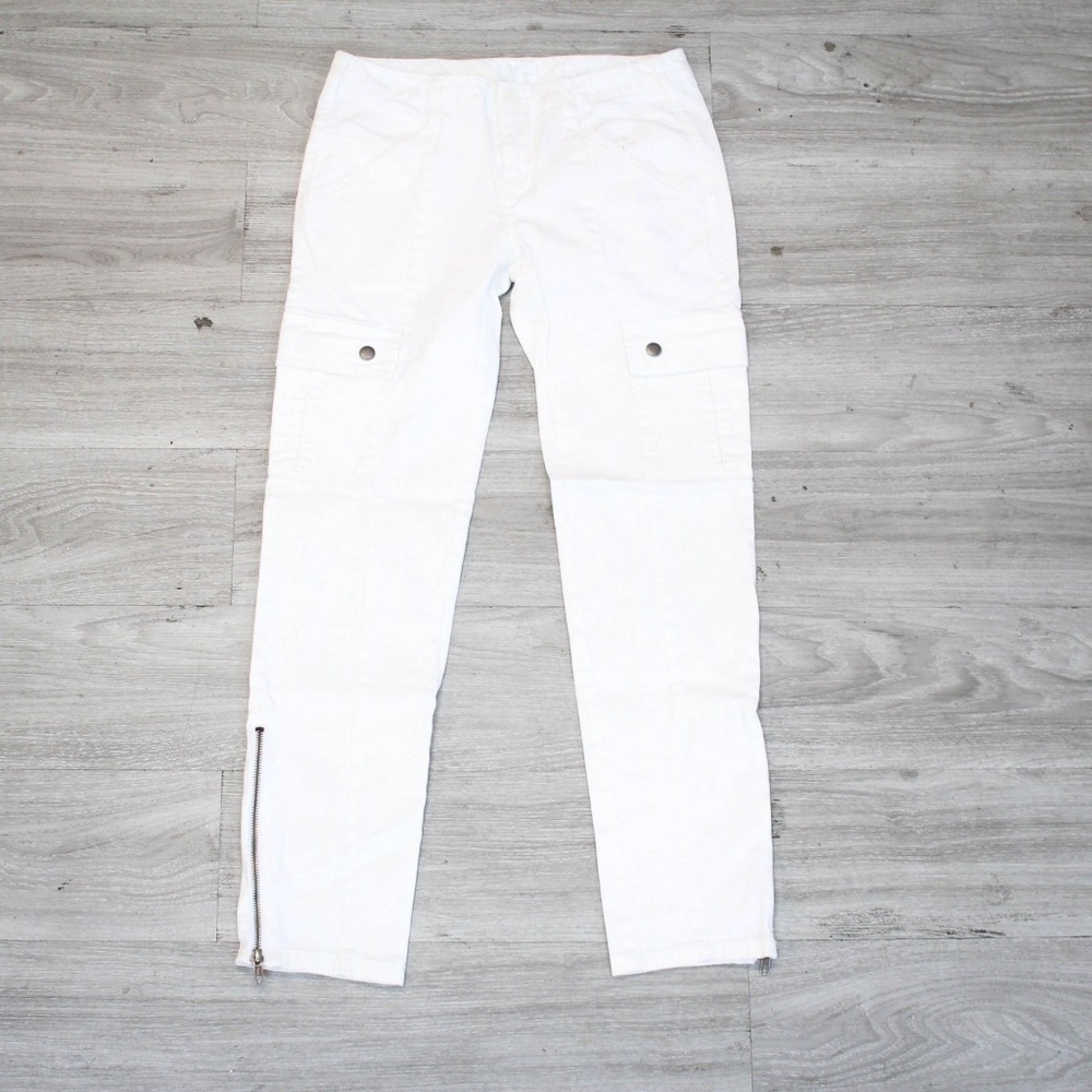 White London pants Cargo Skinny Ankle Zipper